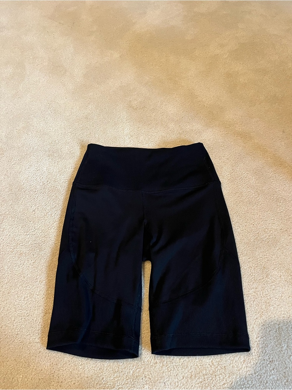 90 degree by reflex black biker shorts
